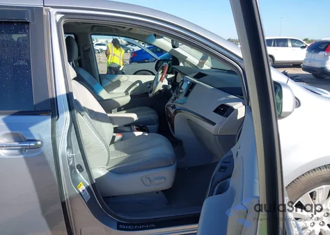 2011 Toyota Sienna Limited V6 from USA, damaged, VIN 5TDYK3DC8BS160713